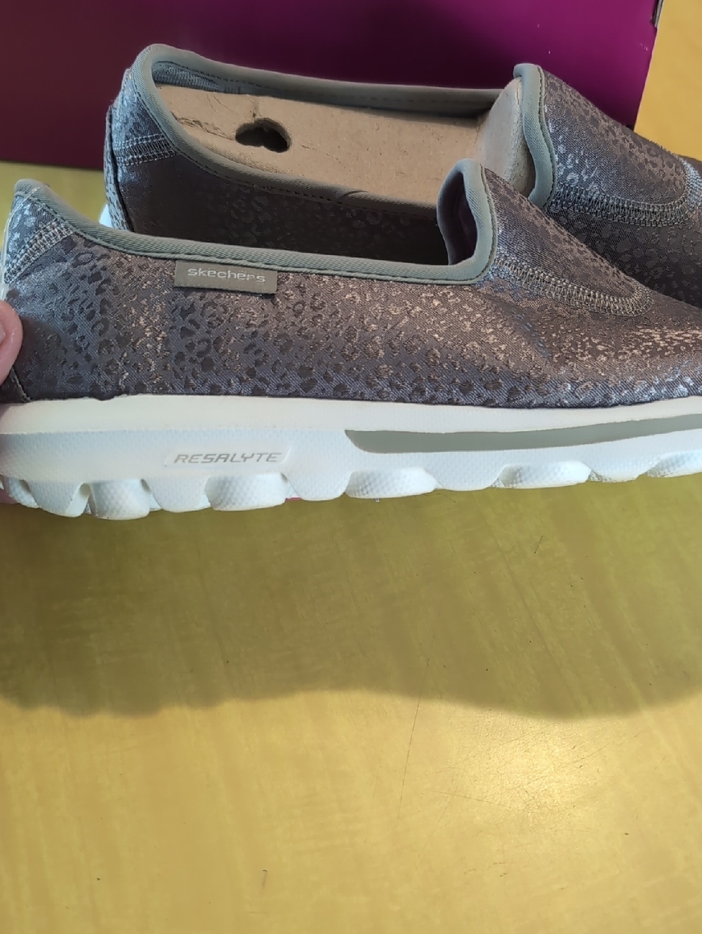 Skechers Women's Slip-On Sneakers - Grey